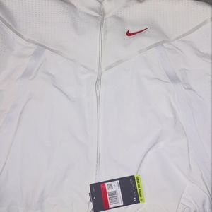 Women's Nike White Jacket Large
